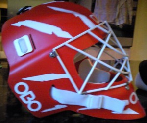 OBO Robo PE Field Hockey Goalie Helmet and Sizes Black / Medium | Every Sport for Less