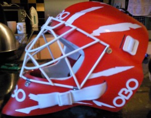 OBO Robo PE Field Hockey Goalie Helmet and Sizes White / Medium | Every Sport for Less